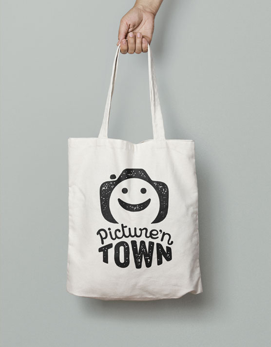 Logo Picture'n Town, bag